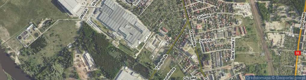 Zdjęcie satelitarne Stolarzy ul.